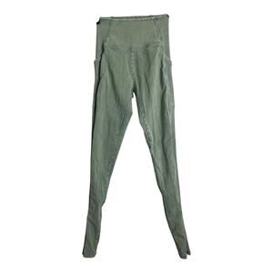 Offline by Aerie OG Legging Hi Rise Lounge Athletic Pants XS Green Lagenlook